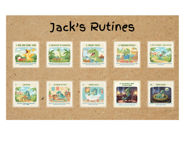 Routine cards preview - second view